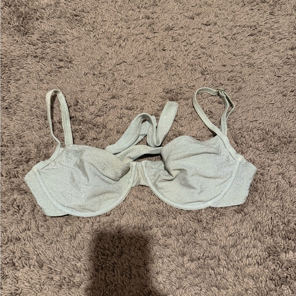 Monday Swimwear Shimmery Bikini Top